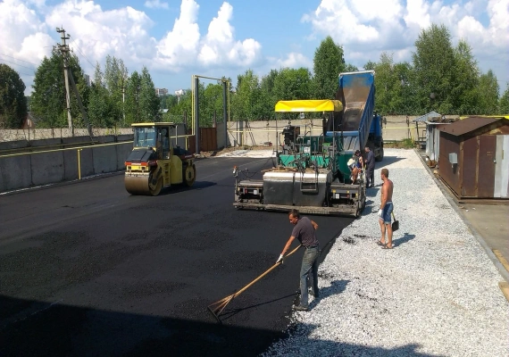 Устройство автодорог в Яхроме и Дмитровском районе